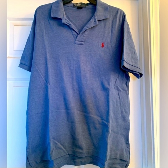 Vintage polo Ralph Lauren collared T-Shirt Logo size lrg K3 - Picture 1 of 5